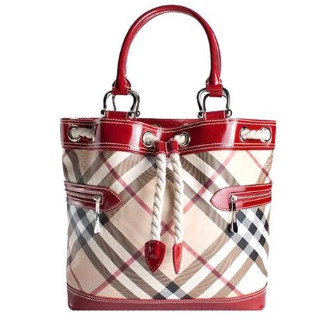 burberry nova check drawstring bag|burberry nova check banner bag.